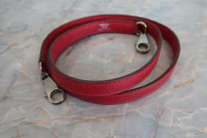 HERMES／エルメス ボリード27 ヴォーエプソン ルージュカザック T刻印 ショルダーバッグ 700070036