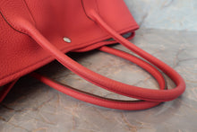 Load image into Gallery viewer, HERMES  GARDEN PARTY PM Negonda leather Bougainvillier □N Engraving Tote bag 700120022
