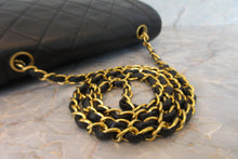 Load image into Gallery viewer, CHANEL  Diana matelasse chain shoulder bag Lambskin Black/Gold hadware Shoulder bag 700060111
