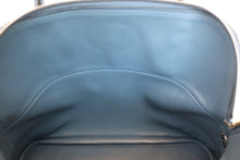 Load image into Gallery viewer, HERMES／BOLIDE 31 Clemence leather Blue brighton X Engraving Shoulder bag 600050216

