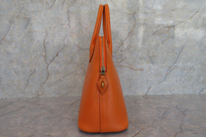 HERMES／エルメス ボリード31 ヴォーガリバー オレンジ □F刻印 ショルダーバッグ 700030123