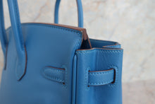 画像をギャラリービューアに読み込む, HERMES／エルメス バーキン25 ヴォースイフト ミコノス □O刻印 ハンドバッグ 700070032

