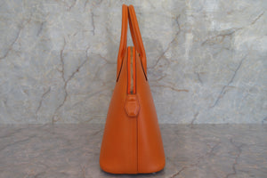 HERMES／エルメス ボリード31 ヴォーガリバー オレンジ □F刻印 ショルダーバッグ 700030123