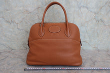 将图片加载到图库查看器，HERMES／BOLIDE 31 Clemence leather Gold □J刻印 Shoulder bag 800060201
