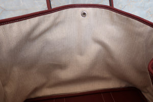 HERMES／エルメス ガーデンパーティPM ネゴンダ ルージュアッシュ □Q刻印 トートバッグ 700090089