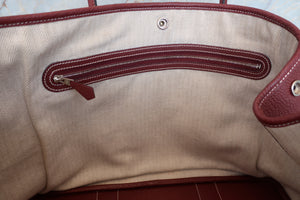 HERMES／エルメス ガーデンパーティPM ネゴンダ ルージュアッシュ □Q刻印 トートバッグ 700090089