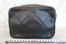 画像をギャラリービューアに読み込む, CHANEL/シャネル ココマークフリンジチェーンショルダーバッグ ラムスキン ブラック/ゴールド金具 ショルダーバッグ 700060095
