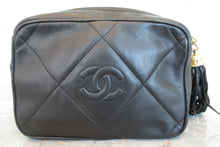 画像をギャラリービューアに読み込む, CHANEL/シャネル ココマークフリンジチェーンショルダーバッグ ラムスキン ブラック/ゴールド金具 ショルダーバッグ 700060095
