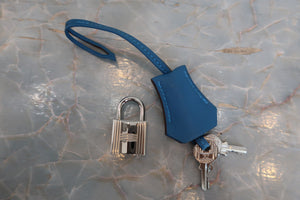 HERMES／エルメス バーキン25 ヴォースイフト ミコノス □O刻印 ハンドバッグ 700070032
