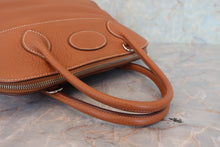 将图片加载到图库查看器，HERMES／BOLIDE 31 Clemence leather Gold □J刻印 Shoulder bag 800060201
