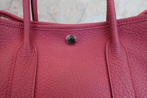 HERMES／エルメス ガーデンパーティＴＰＭ ネゴンダ トスカ □Q刻印 トートバッグ 700060131