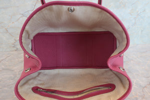 HERMES／エルメス ガーデンパーティＴＰＭ ネゴンダ トスカ □Q刻印 トートバッグ 700060131