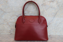 Load image into Gallery viewer, HERMES／BOLIDE 27 Box carf leather Rouge H 〇X Engraving Hand bag 700020069
