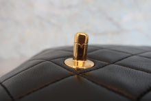 画像をギャラリービューアに読み込む, CHANEL/シャネル ミニマトラッセシングルフラップチェーンショルダーバッグ ラムスキン ブラック/ゴールド金具 ショルダーバッグ 800050009
