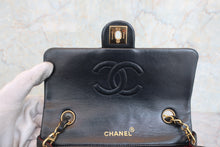 画像をギャラリービューアに読み込む, CHANEL/シャネル ミニマトラッセシングルフラップチェーンショルダーバッグ ラムスキン ブラック/ゴールド金具 ショルダーバッグ 800050009
