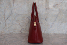 Load image into Gallery viewer, HERMES／BOLIDE 27 Box carf leather Rouge H 〇X Engraving Hand bag 700020069
