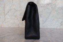 画像をギャラリービューアに読み込む, CHANEL/シャネル 中マトラッセシングルフラップチェーンショルダーバッグ ラムスキン ブラック/ゴールド金具 ショルダーバッグ 700120241
