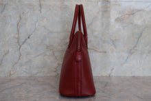 Load image into Gallery viewer, HERMES／BOLIDE 27 Box carf leather Rouge H 〇X Engraving Hand bag 700020069
