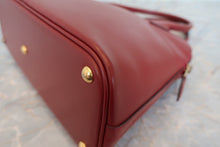 Load image into Gallery viewer, HERMES／BOLIDE 27 Box carf leather Rouge H 〇X Engraving Hand bag 700020069
