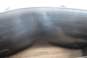 HERMES／エルメス ポシェットケリー ヴォーガリバー ブラック □H刻印 ハンドバッグ 700090083