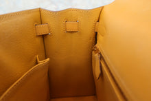 將圖片載入圖庫檢視器 HERMES／エルメス ケリー25 ヴォーエプソン ジョーヌアンブル C刻印 ショルダーバッグ 700070009
