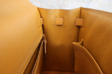將圖片載入圖庫檢視器 HERMES／エルメス ケリー25 ヴォーエプソン ジョーヌアンブル C刻印 ショルダーバッグ 700070009
