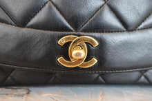 画像をギャラリービューアに読み込む, CHANEL/シャネル ダイアナマトラッセチェーンショルダーバッグ ラムスキン ブラック/ゴールド金具 ショルダーバッグ 800050045
