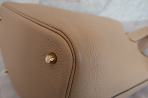 HERMES／エルメス ピコタンロックＭＭ トリヨンクレマンス トレンチ Z刻印 ハンドバッグ 700060304