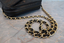Load image into Gallery viewer, CHANEL Matelasse fringe chain shoulder bag Lambskin Black/Gold hadware Shoulder bag 700090096
