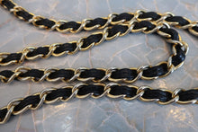 Load image into Gallery viewer, CHANEL Matelasse fringe chain shoulder bag Lambskin Black/Gold hadware Shoulder bag 700090096
