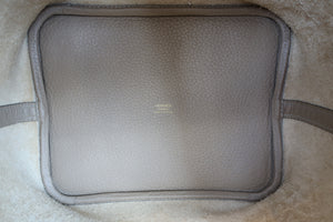 HERMES／エルメス ピコタンロックＭＭ トリヨンクレマンス トレンチ Z刻印 ハンドバッグ 700060304