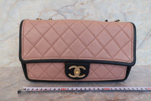 画像をギャラリービューアに読み込む, CHANEL/シャネル マトラッセチェーンショルダーバッグ ラムスキン ピンク/ブラック/ゴールド金具 ショルダーバッグ 800010018

