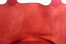 将图片加载到图库查看器，HERMES PICOTIN LOCK MM Clemence leather Rouge garance □H刻印 Hand bag 800030187
