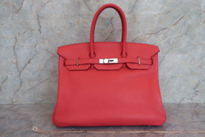 HERMES／エルメス バーキン35 トリヨンクレマンス ブーゲンビリア □M刻印 ハンドバッグ 700060279