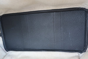 HERMES／エルメス ガーデンパーティPM ネゴンダ ブラック □R刻印 トートバッグ 700080030
