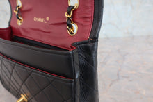 Load image into Gallery viewer, CHANEL Matelasse Full flap chain shoulder bag Lambskin Black/Gold hadware Shoulder bag 800060199
