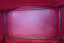将图片加载到图库查看器，HERMES BIRKIN 35 Clemence leather Rouge garance □I刻印 Hand bag 600050227
