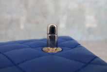 画像をギャラリービューアに読み込む, CHANEL/シャネル ミニマトラッセシングルフラップチェーンショルダーバッグ ラムスキン ブルー/シルバー金具 ショルダーバッグ 700060011
