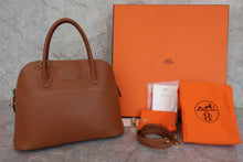 画像をギャラリービューアに読み込む, HERMES／エルメス ボリード31 クシュベル ゴールド □E刻印 ショルダーバッグ 800020265
