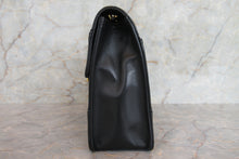Load image into Gallery viewer, CHANEL 2.55 Matelasse chain shoulder bag Lambskin Black/Gold hadware Shoulder bag 700060129
