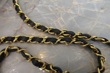Load image into Gallery viewer, CHANEL 2.55 Matelasse chain shoulder bag Lambskin Black/Gold hadware Shoulder bag 700060129
