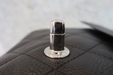 将图片加载到图库查看器，CHANEL/香奈儿 中号CF 双盖 双链 肩背包 荔枝皮 Black/Silver hadware(黑色/银色金属) 肩背包 800020211
