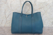 將圖片載入圖庫檢視器 HERMES／エルメス ガーデンパーティPM ネゴンダ コバルト X刻印 トートバッグ 700030264
