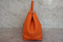 画像をギャラリービューアに読み込む, HERMES／エルメス ガーデンパーティPM ネゴンダ オレンジ □O刻印 トートバッグ 800030180
