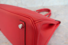 將圖片載入圖庫檢視器 HERMES／エルメス バーキン30 ヴォーエプソン ルージュカザック □P刻印 ハンドバッグ 700060253
