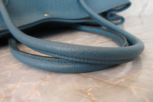 將圖片載入圖庫檢視器 HERMES／エルメス ガーデンパーティPM ネゴンダ コバルト X刻印 トートバッグ 700030264
