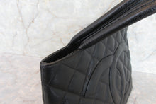 將圖片載入圖庫檢視器 CHANEL/シャネル 復刻トート キャビアスキン ブラック/シルバー金具 トートバッグ 700060186
