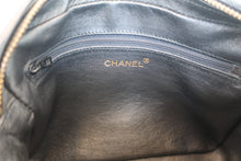 Load image into Gallery viewer, CHANEL CC mark fringe chain shoulder bag Lambskin Black/Gold hadware Shoulder bag 800060200
