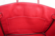 將圖片載入圖庫檢視器 HERMES／エルメス バーキン30 ヴォーエプソン ルージュカザック □P刻印 ハンドバッグ 700060253
