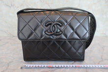 將圖片載入圖庫檢視器 CHANEL/シャネル マトラッセショルダーバッグ ラムスキン ブラック/ゴールド金具 ショルダーバッグ 800070014
